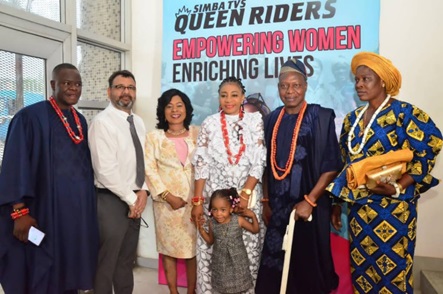 L-R, Mr. Akem-Harumi, Mr. Mahendra Pratap, Business Head, Simba TVS, the President of the Institute for Chartered Accountants of Nigeria (ICAN), Mrs. Eyitayo Olujumoke, President of the Women in Africa for Transformation Initiative, Chief Mrs. Rachel Akem-Harumi, the Olu of Ilado Akoko Kingdom, HRM Eng. Rotimi Ikugbayagbe and Olori Oluyemisi Stella Ikugbayigbe at the Future Women Conference 2023 held at the University of Lagos Auditorium, recently.